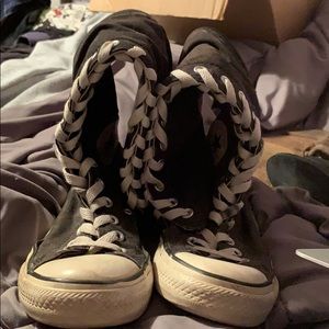 Knee high converse